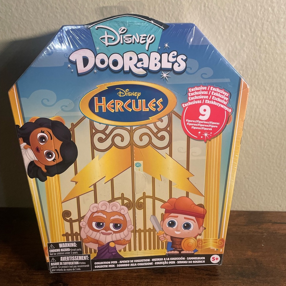 2023 Disney Doorables HERCULES Collection Peek Figures AMAZON Exclusive